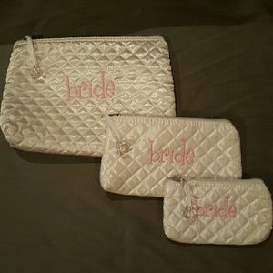 Bridal makeup bags